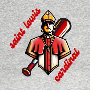 Unofficially Unlicensed Tees - saint lewis cardinal T-Shirt